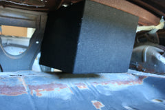 67-69 Camaro/Firebird kick panels, rear triple grill tray, 10" sub enclosure combo