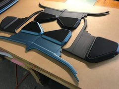 67-69 Camaro kick panels with speaker enclosures (Custom colors available)